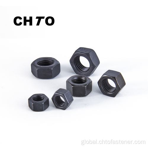 China ISO 4034 Grade 8 Hexagon Nuts black oxide finish Manufactory